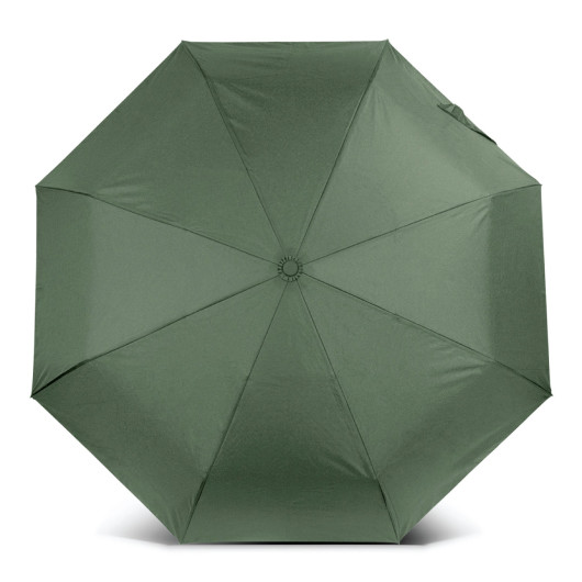 Promotional RPET Compact Umbrellas Olive Top
